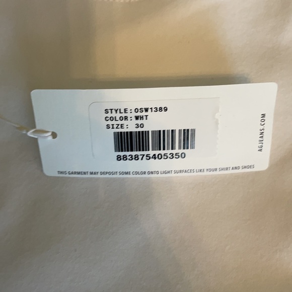 Legging Ankle in White by AG Adriano Goldschmied - Picture 3 of 6